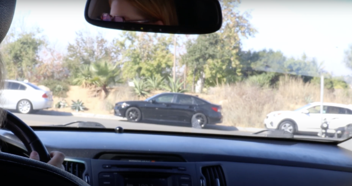 Student drivers drive around the school's parking lot distracted. Photo courtesy of Isabella Carr. According to the National Safety Council, teen drivers accounted for 6.1% of fatal crashes. 